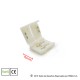 Conector Rápido 8mm entre Tiras LED MonoColor SIN Soldadura